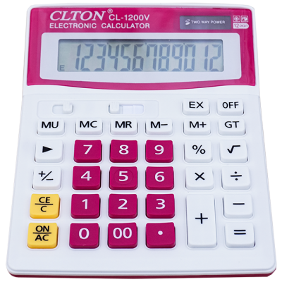 Calculator de birou color 12 digiti CL-1200V